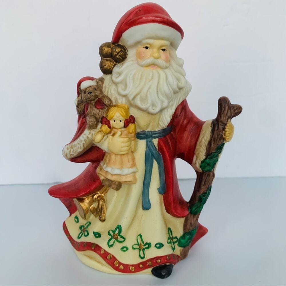 Vintage Midwest Of Cannon Falls Santa Claus Porcelain Figurine